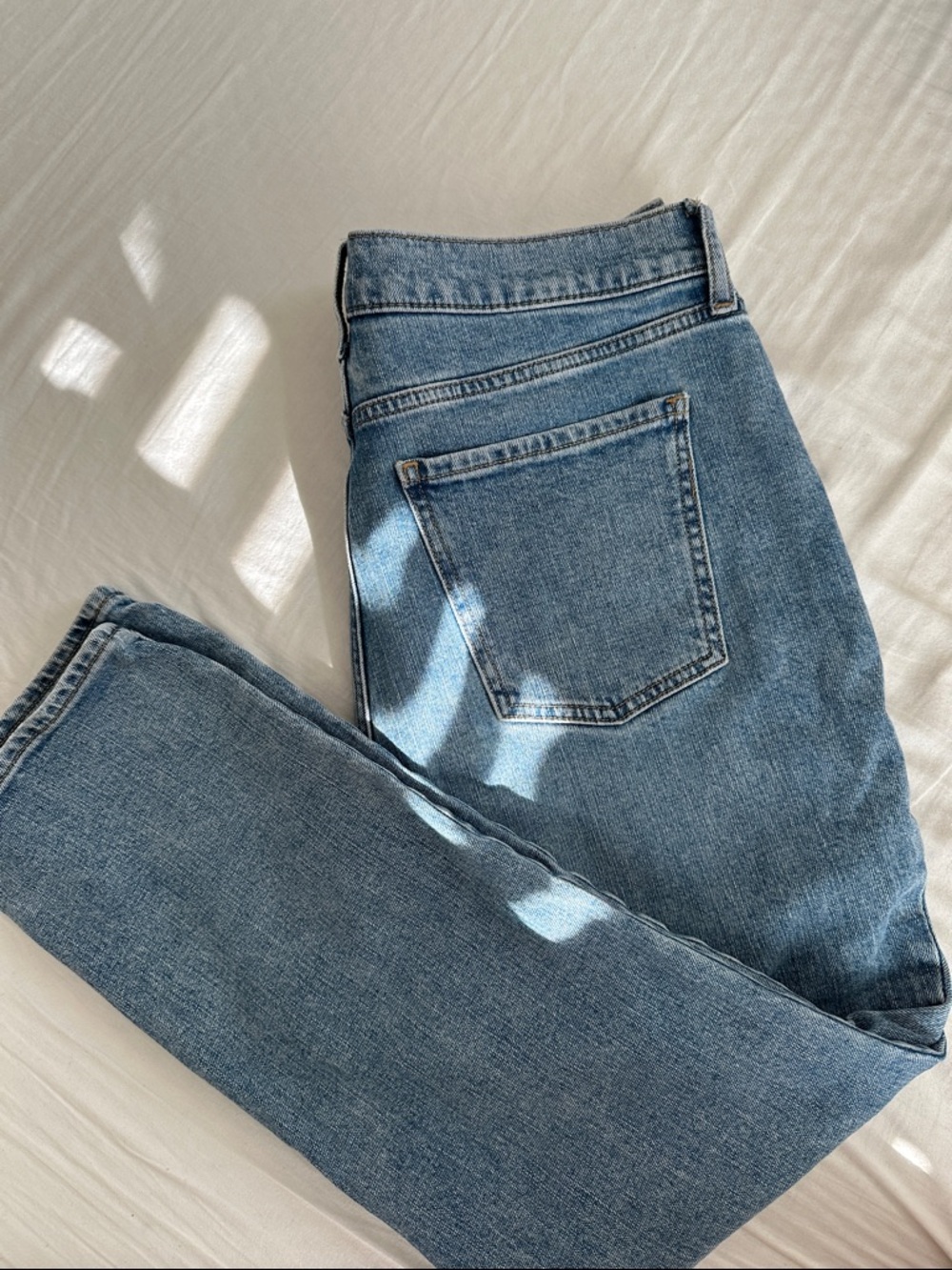 Old Navy Light Blue Boyfriend Jeans Size 8